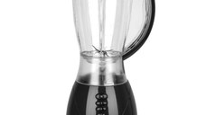 Blender FLORIA ZLN-3080 Negru, Putere 300W, capacitate 1.5L, 3 viteze, Functie puls-Vas plastic