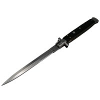 Briceag automat, Italian Blade, Stiletto, otel inoxidabil, 24.5 cm - 1