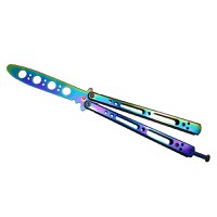 Briceag de antrenament, otel inoxidabil, Rainbow Dash, multicolor, 21.5 cm - 1