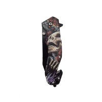 Briceag semi-automat, IdeallStore®, Skull Pocket, dispozitiv spart geam, 20 cm - 3