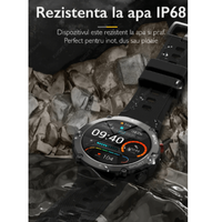 Ceas smartwatch barbati RoHS® C21 PRO, 1.32 inch,apel bluetooth HD, multi sport,ritm cardiac multi point,tensiune,oxigen - 10