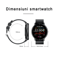 Ceas smartwatch RoHS®,UltraSLIM,Notificari Apeluri/Sms/Social Media, GMonitorizare activitati fizice, somn, ritm cardiac - 7