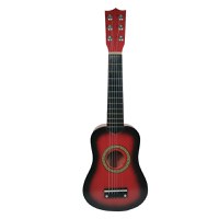 Chitara pentru copii, clasica, lemn, Junior Red, 54 cm - 1