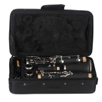 Clarinet IdeallStore®, Musical Virtue, 17 clape, 67 cm, negru, geanta inclusa - 13