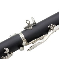 Clarinet IdeallStore®, Musical Virtue, 17 clape, 67 cm, negru, geanta inclusa - 6