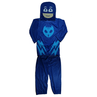 Costum pentru copii IdeallStore®, Blue Cat, marimea 5-7 ani, 110-120, albastru, parcare cadou - 2