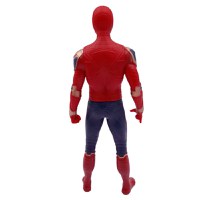 Costum pentru copii IdeallStore®, Iron Spiderman, rosu, 7-9 ani, figurina inclusa - 8