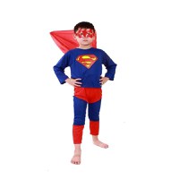 Costum Superman pentru copii marime L, 7 - 9 ani - 2