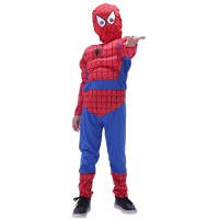 Costum Ultimate Spiderman IdeallStore® pentru copii, Town Saviour, 100% poliester, 95-110 cm - 1