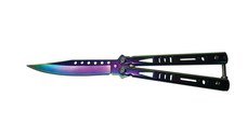 Cutit, Briceag fluture, Balisong, Butterfly, Rainbow Class, 21.5 cm, multicolor