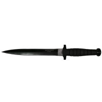 Cutit de vanatoare cu doua taisuri IdeallStore®, Tactical Knife, otel inoxidabil, negru, 35 cm - 2