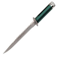 Cutit de vanatoare IdeallStore®, First Blood, verde, 35 cm, teaca inclusa - 4