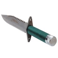 Cutit de vanatoare IdeallStore®, First Blood, verde, 35 cm, teaca inclusa - 6