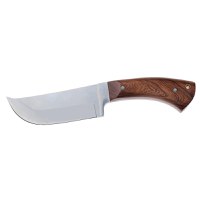 Cutit de vanatoare IdeallStore®, Jungle Blade, 23.5 cm, otel inoxidabil, maro, teaca inclusa - 8