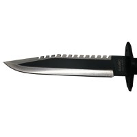 Cutit de vanatoare Rambo, First Blood, editie de colectie, 36 cm, teaca inclusa - 5