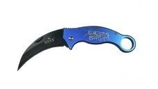 Cutit Karambit cu prindere curea 17 cm