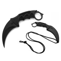 Cutit Karambit Night, IdeallStore®, 19 cm, Negru - 3