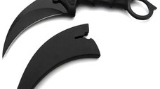 Cutit Karambit Night, IdeallStore®, 19 cm, Negru