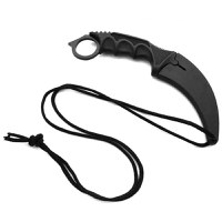 Cutit Karambit Night, IdeallStore®, 19 cm, Negru - 6