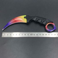 Cutit Karambit, tricolor 18.5 cm - 6