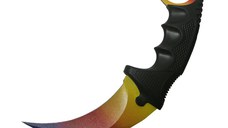 Cutit Karambit, tricolor 18.5 cm