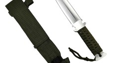 Cutit, otel inoxidabil, argintiu, Knife for the Jungle, 26 cm, teaca cadou