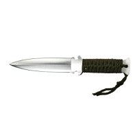 Cutit, otel inoxidabil, argintiu, Knife for the Jungle, 26 cm, teaca cadou - 2