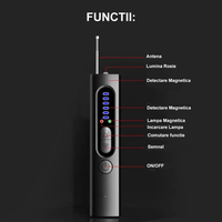 Detector Profesional Anti Dispozitive de Spionaj, GPS, Camere, Microfoane Ascunse, Reportofoane, Frecventa RF 8000 MHz - 2