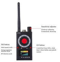 Detector profesional camere ascunse, microfoane, localizator GPS, reportofoane - 7