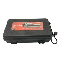 Electrosoc autoaparare IdeallStore®, Piranha Attack, lanterna, full metal, 3800 kw, negru - 5