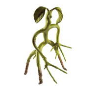 Figurina Animale Fantastice articulata IdeallStore®, Bowtruckle Friend, editie colectie, 18 cm - 1