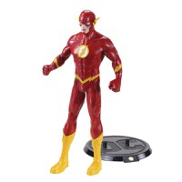 Figurina articulata de colectie The Flash, Fastest Man Alive, 18 cm, rosu, stativ inclus - 2