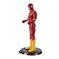 Figurina articulata de colectie The Flash, Fastest Man Alive, 18 cm, rosu, stativ inclus - 3