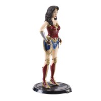 Figurina articulata de colectie Wonder Woman, Amazonian Princess, 18 cm, rosu, stativ inclus - 4