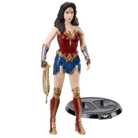 Figurina articulata de colectie Wonder Woman, Amazonian Princess, 18 cm, rosu, stativ inclus - 2