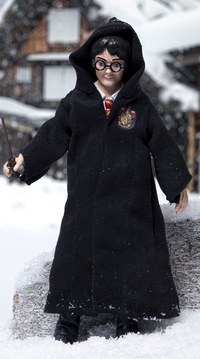 Figurina articulata IdeallStore®, Harry Potter, editie de colectie, 18 cm, stativ inclus - 7