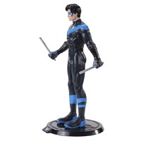 Figurina articulata IdeallStore®, Mighty Nightwing, editie de colectie, 18 cm, stativ inclus - 3