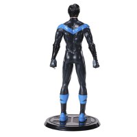 Figurina articulata IdeallStore®, Mighty Nightwing, editie de colectie, 18 cm, stativ inclus - 5