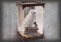 Figurina de colectie Harry Potter, Amazing Hedwig, 16 cm, suport sticla inclus - 4