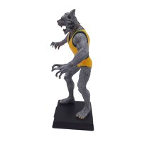 Figurina metalica IdeallStore®, Powerful Manwolf, editie de colectie, lucrat manual, 9 cm - 5