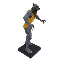 Figurina metalica IdeallStore®, Powerful Manwolf, editie de colectie, lucrat manual, 9 cm - 2