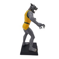 Figurina metalica IdeallStore®, Powerful Manwolf, editie de colectie, lucrat manual, 9 cm - 3