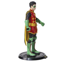 Figurina Robin articulata IdeallStore®, Boy Wonder, editie de colectie, 17 cm, stativ inclus - 4