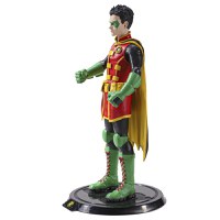 Figurina Robin articulata IdeallStore®, Boy Wonder, editie de colectie, 17 cm, stativ inclus - 3