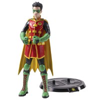 Figurina Robin articulata IdeallStore®, Boy Wonder, editie de colectie, 17 cm, stativ inclus - 2