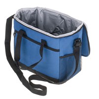 Geanta termoizolanta pentru picnic sau plaja, capacitate 16l, culoare albastra - 16