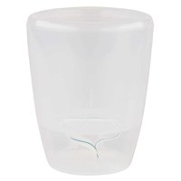 Ghiveci Dracula din plastic, cu sistem de autoudare, pentru orhidee, transparent, 1.3 l, D 12.5 cm - 1