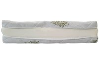 Husa saltea 160x200x25, Aloe Vera, matlasata, lavabila, detasabila, cu fermoar 4 laturi - 3