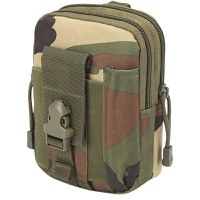 Husa tactica militara IdeallStore®, Trooper Reach, poliester, capacitate 1 l, 18 cm, camuflaj - 1