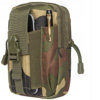 Husa tactica militara IdeallStore®, Trooper Reach, poliester, capacitate 1 l, 18 cm, camuflaj - 2